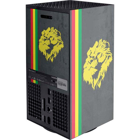 Vertical Banner - Lion of Judah XBox Series X Digital Edition Console Skin